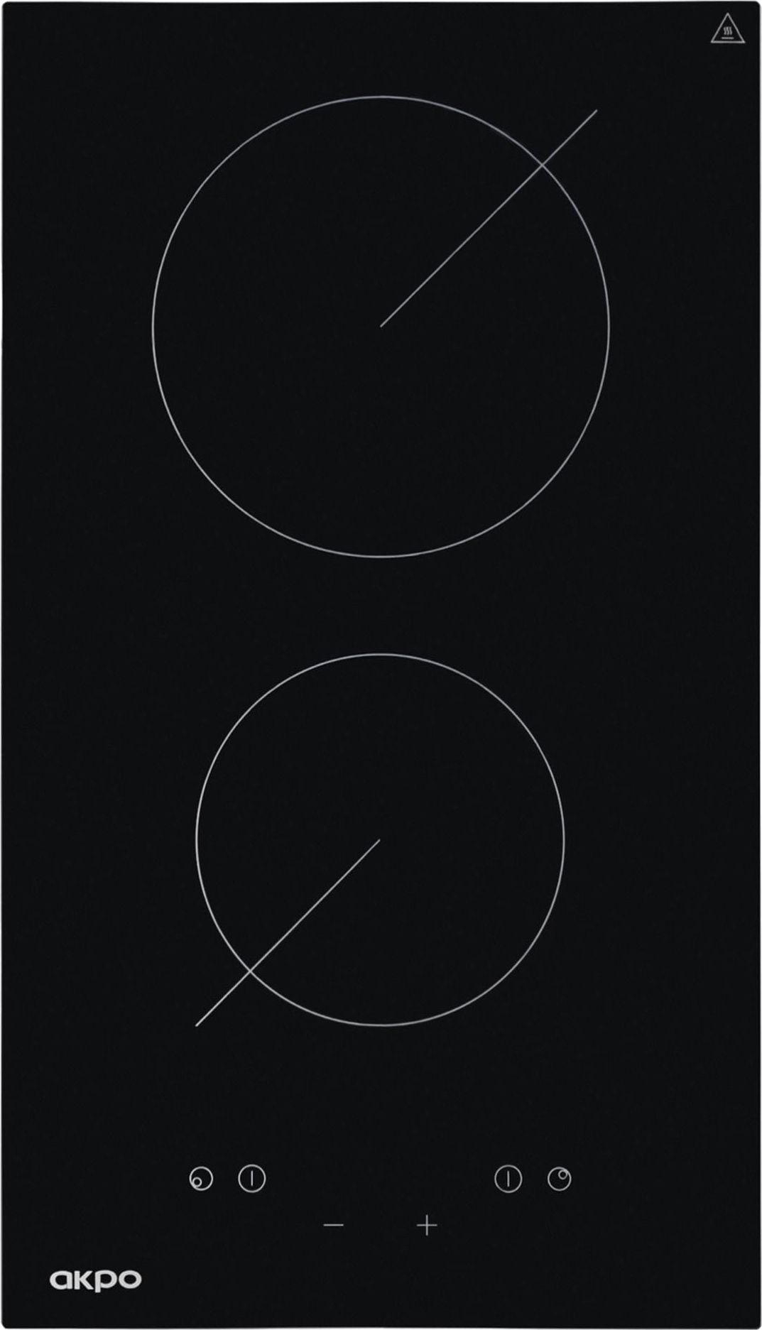 Płyta grzewcza Akpo PKA 30 830/2 czarna