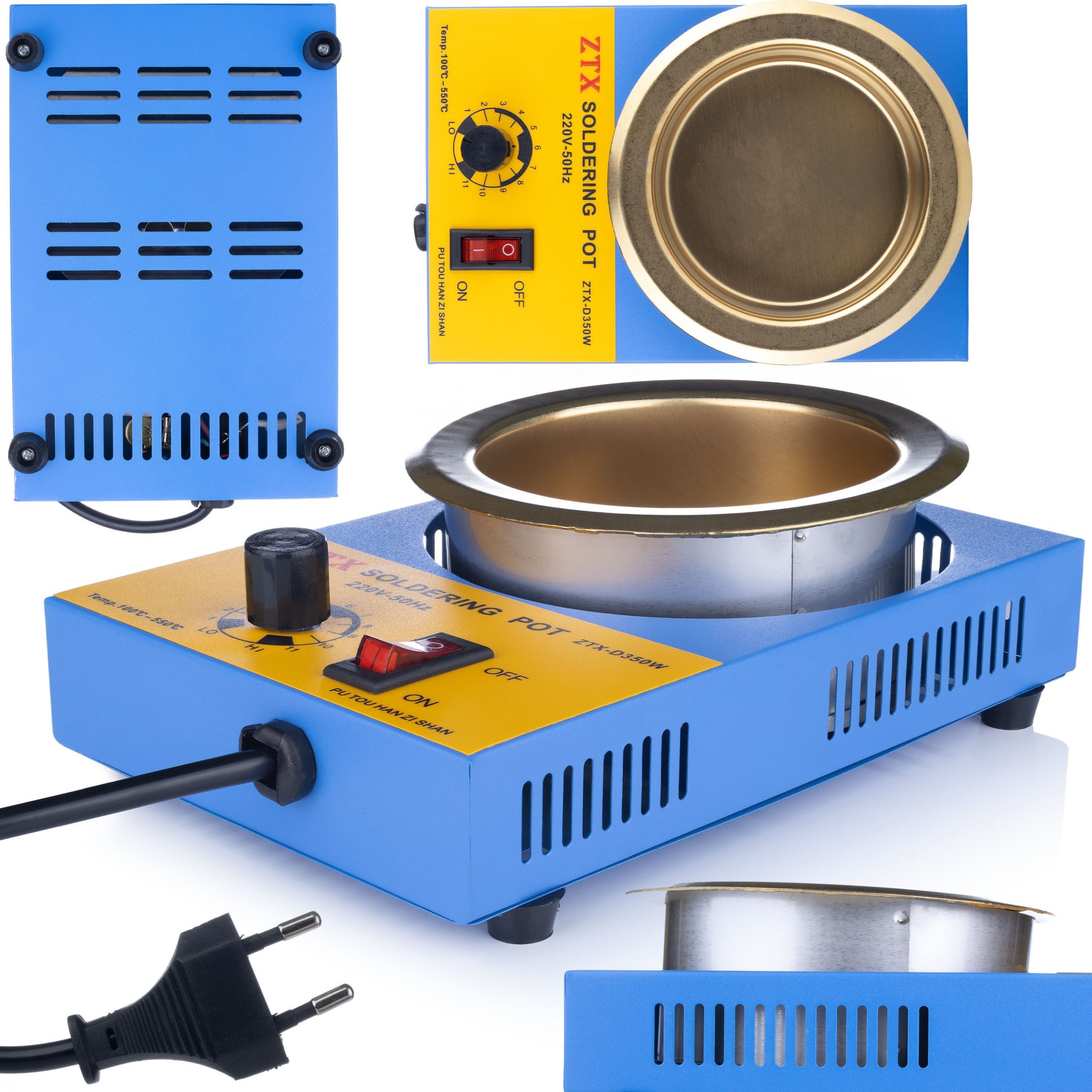 Rosfix HQ GRZAŁKA ELEMENT GRZEJNY DO TYGLA TYGIEL LUTOWNICZY 31-C 31C 280W 80MM