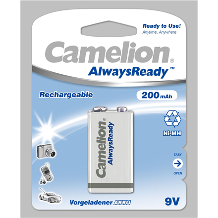 Camelion Akumulator AlwaysReady 9V Block 200mAh 1 szt.