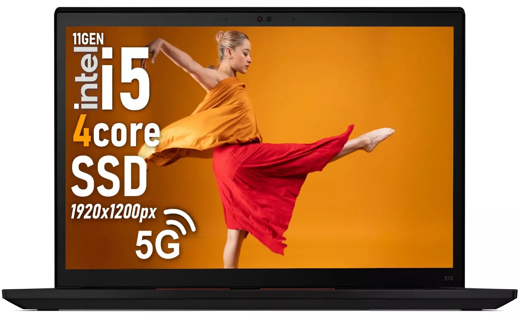 Lenovo Thinkpad X13 G2 i5-1135G7 16 GB 512 GB SSD 13,3" IPS Windows 11 Professional