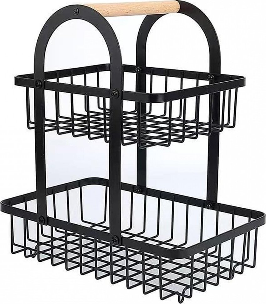 Elitehoff KOSZYK PIĘTROWY NA OWOCE PRZYPRAWY LOFT E-8104