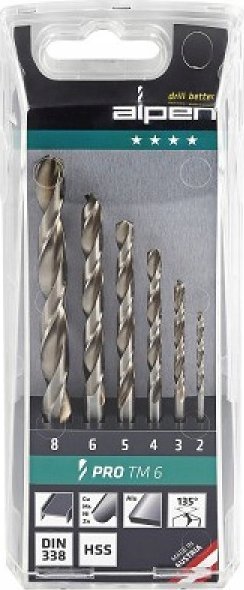 Wiertło Alpen Alpen Pro TM 6 2-3-4-5-6-8