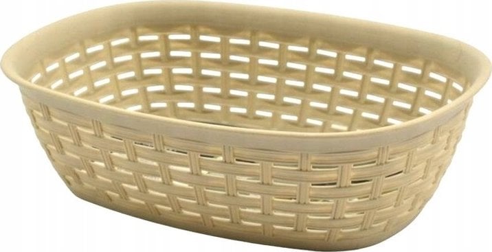 Koszyk 2 lt RATTAN - beż 255x170x73 mm
