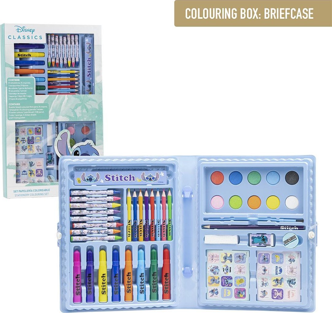 STITCH - Zestaw papierniczy dla najmłodszych - Disney