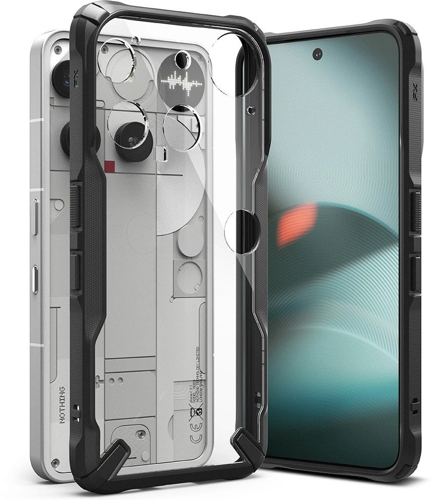 Etui Ringke Fusion-X do Nothing Phone (3) Black
