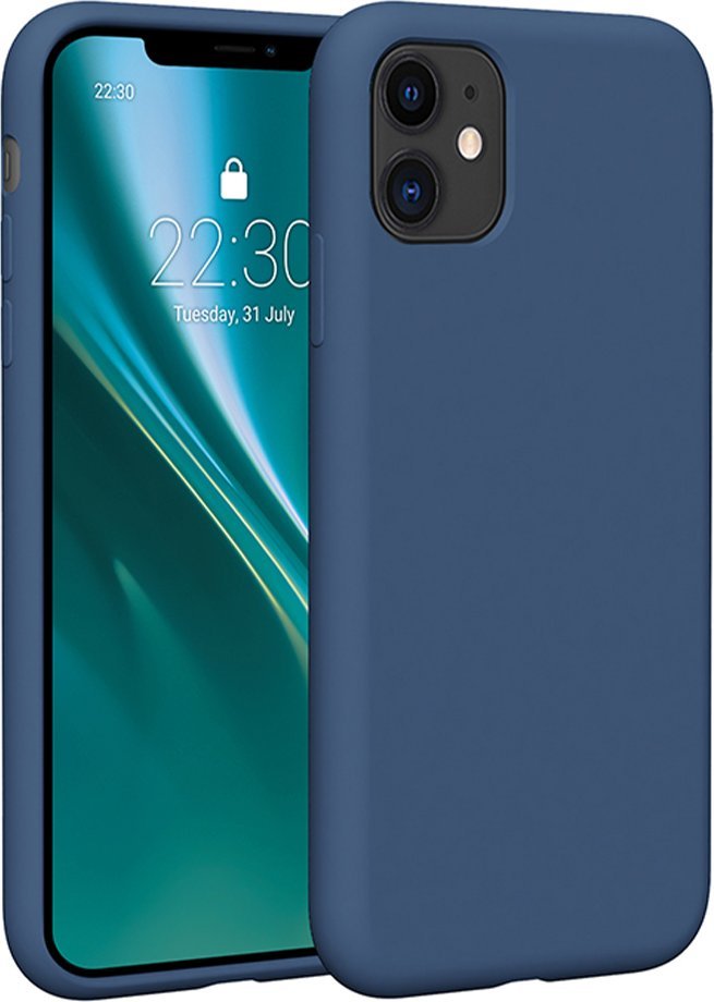 Etteri Nakładka Etteri Silicone Case do iPhone 11 ciemnoniebieska