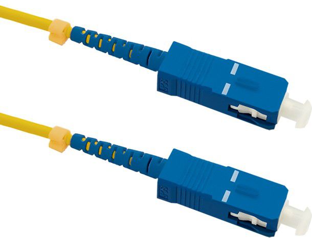 Qoltec Optic Patchcord SC/UPC - SC/UPC simplex SM 9/125 G652D 1m (54297)