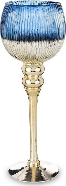 Świecznik na nóżce podstawka na świece Tealight