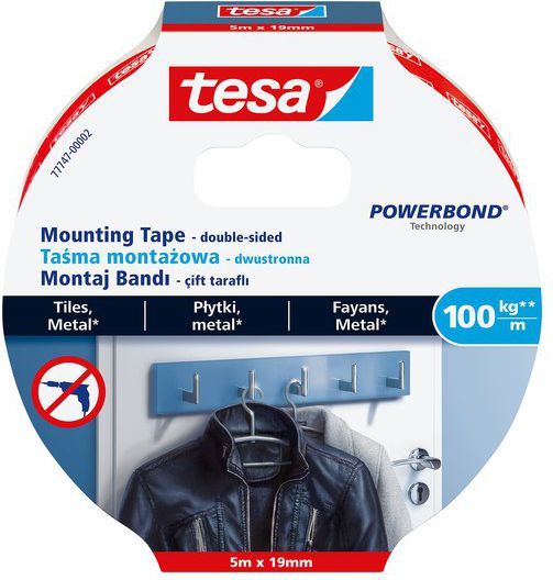 Tesa Taśma montażowa do płytek 19mm x 5m (H7774702)
