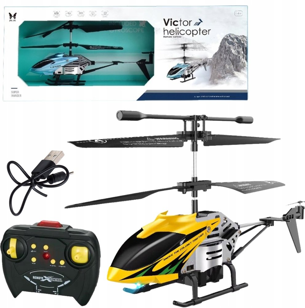 Bigtoys Helikopter metal na radio ładow.BSAM0484 70484
