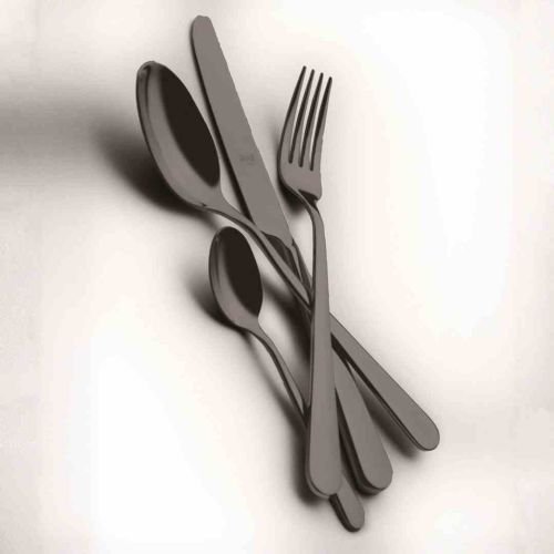 Mepra Zestaw sztućców 24el. Ice Oro Nero Stoccolma / Mepra