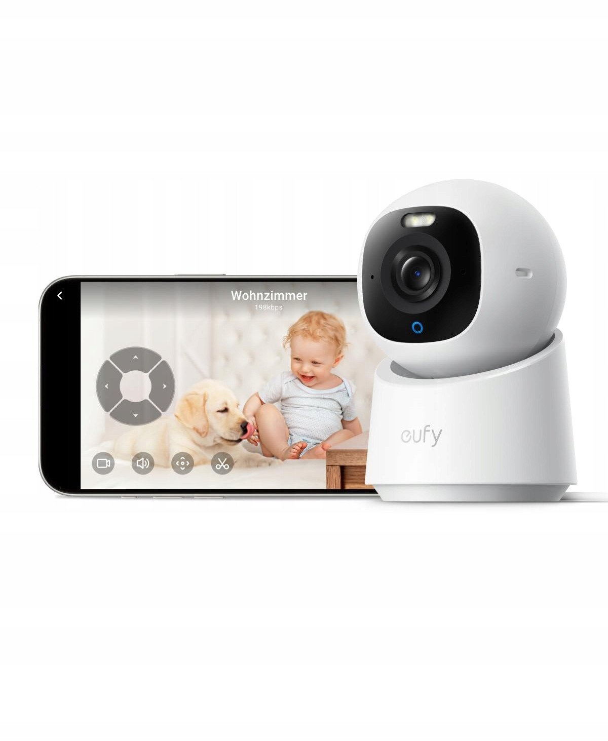eufy IndoorCam E3 (2K PT 8MP)
