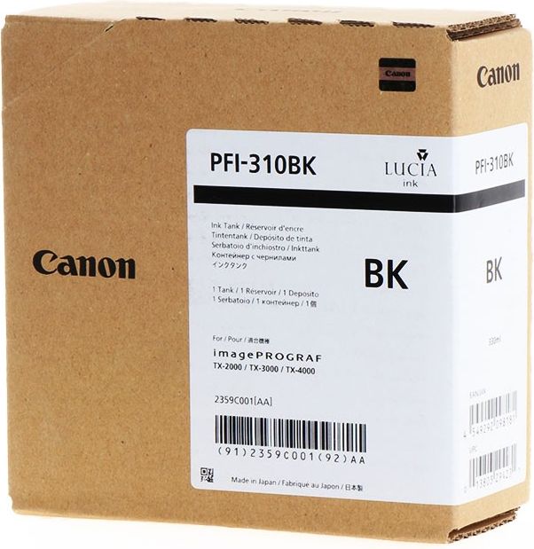 Tusz Canon Tusz PFI-310 BK (Black)