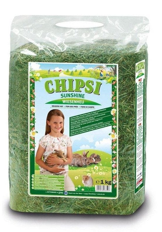 SMALL ANIMAL HEY CHIPSI MEADOW HAY 1KG