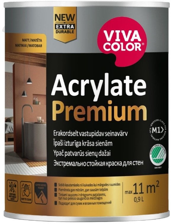 PAINT ACRYLATE PREMIUM C 0.9L