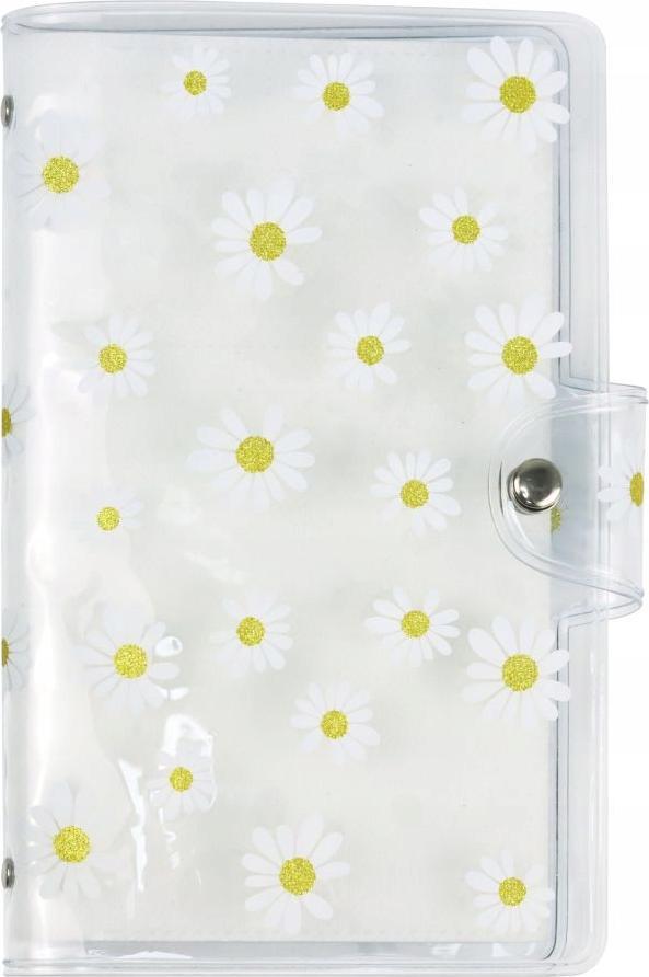 LoveInstant Album Na ZdjĘcia 96 Zdjęć Do Fuji Instax Mini 7 8 9 11 / Rumianki Przezroczysty