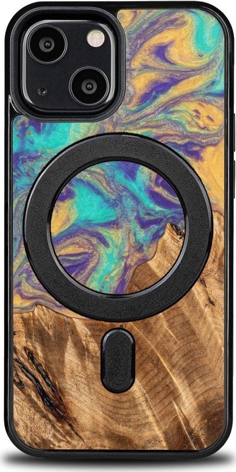 BeWood Etui Bewood Unique na iPhone 13 Mini - Planets - Merkury z MagSafe