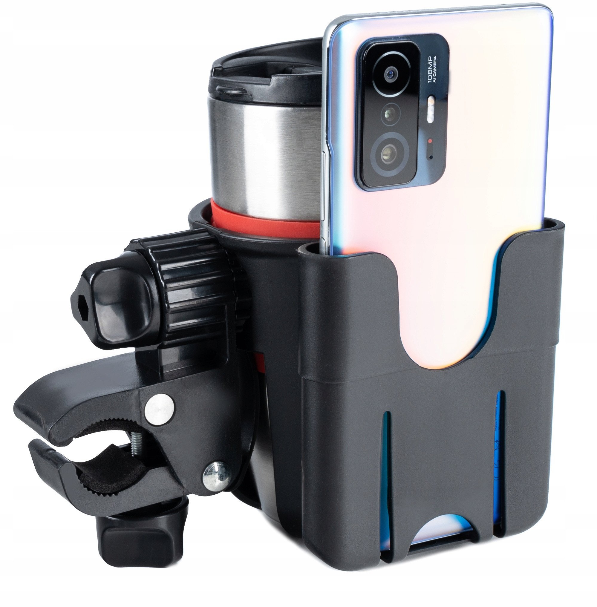 A17D UCHWYT ROWEROWY NA KUBEK TELEFON