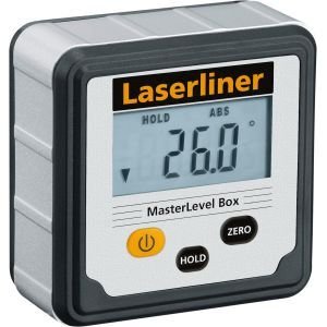 Laserliner MasterLevel Box, Line level, Black, Grey, LCD, Plastic, AAA, 1.5 V