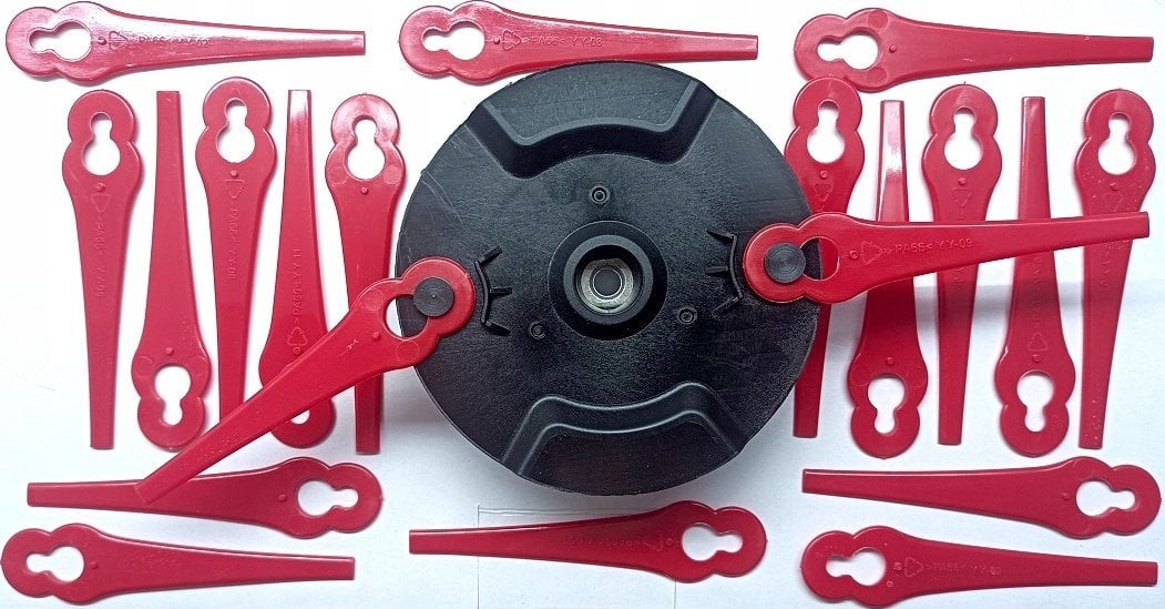 Dedra Głowica do podkaszarki z plastikowymi ostrzami 20 szt.