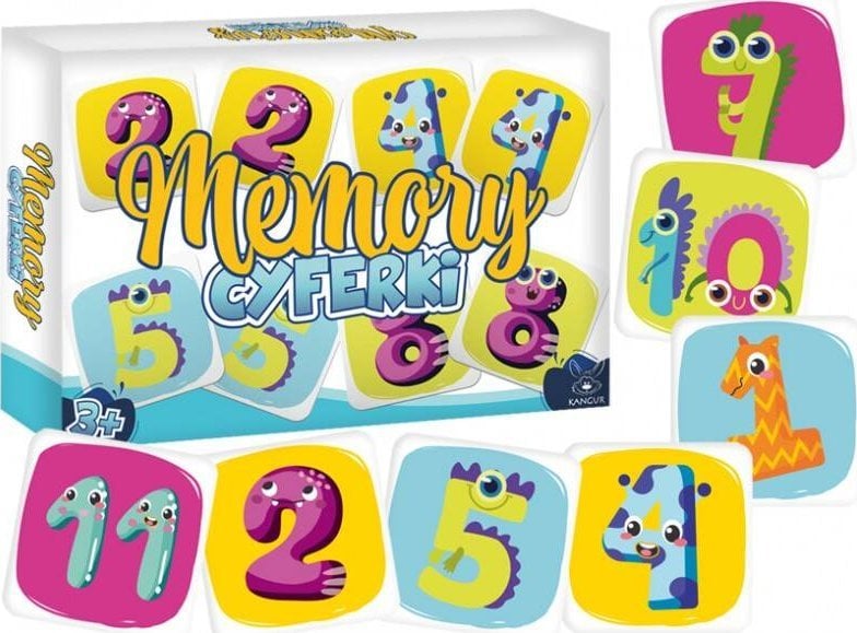 Kangur Memory Cyferki gra Kangur