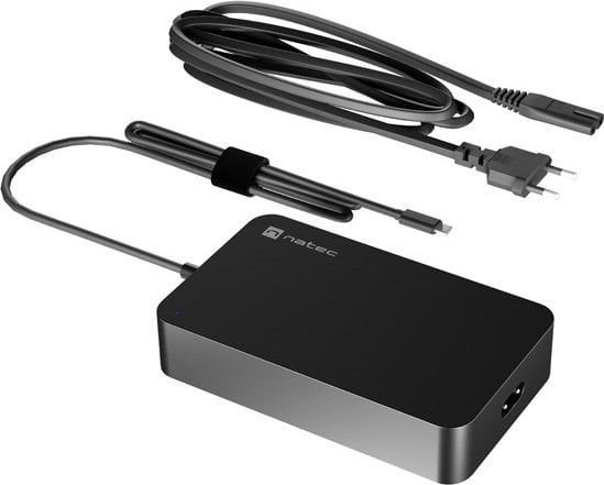 Zasilacz do laptopa Natec 90 W, USB-C, 4.5 A, 20 V (NZU-2035)