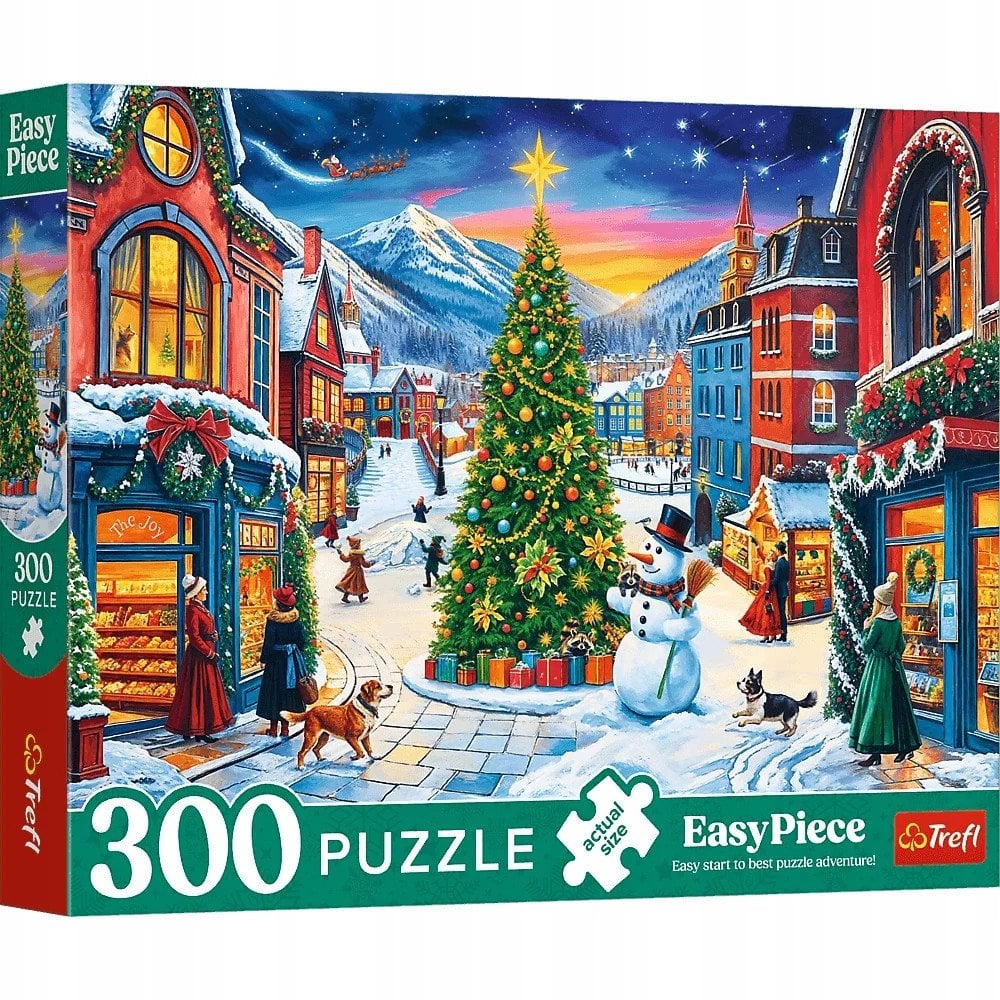 PUZZLE 300EL TREFL XMAS SWIATECZNA MIASTECZKO P8