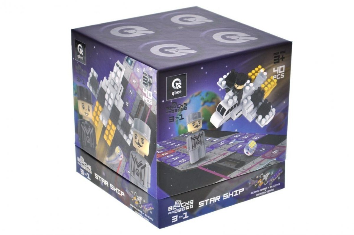 Klocki konstrukcyjne Block&Steps Statek kosmiczny