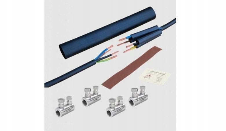 Mufa kablowa termokurczliwa ze złączkami kablowymi ze śrubą zrywalną MSCS95 Al/Cu 25-95mm 1kV 2xśruba Al MSCS0952A00