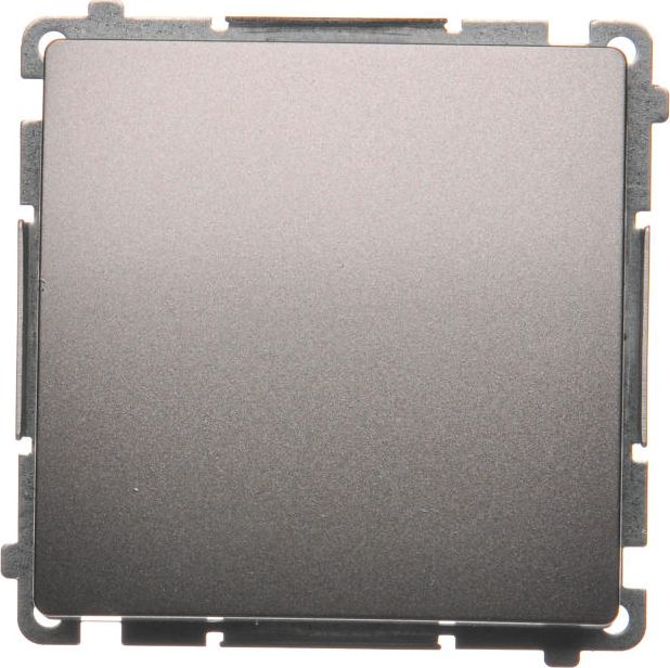 Kontakt-Simon Łącznik pojedynczy Simon Basic 10AX 250V inox (BMW1.01/21)