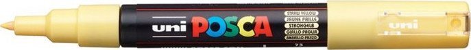 Uni Marker Posca PC-1M Słomiany Żółty