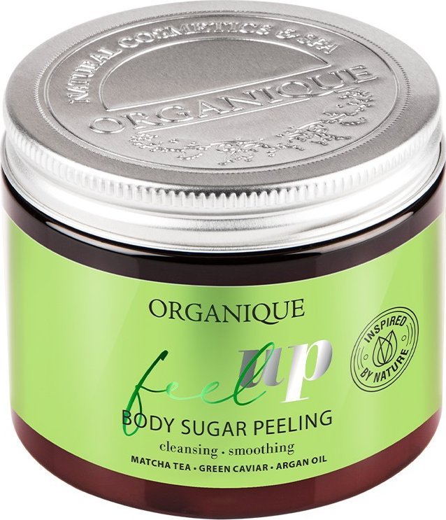 Organique Feel Up Oczyszczający peeling cukrowy do ciała 200ml