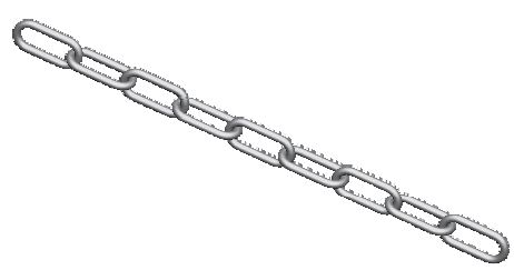 Baks Łańcuszek prosty LNP2,2 - 650111