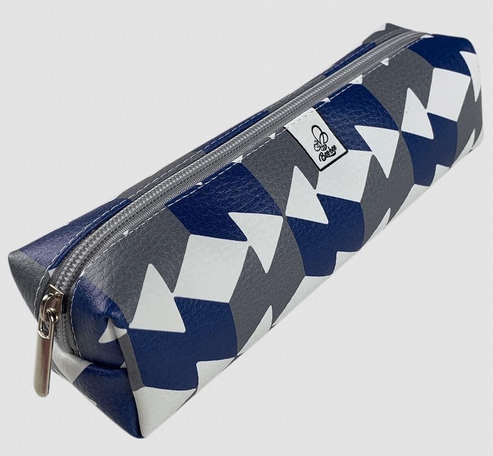 Piórnik Bee-bee Piórnik prostokąt Kostki granatowe