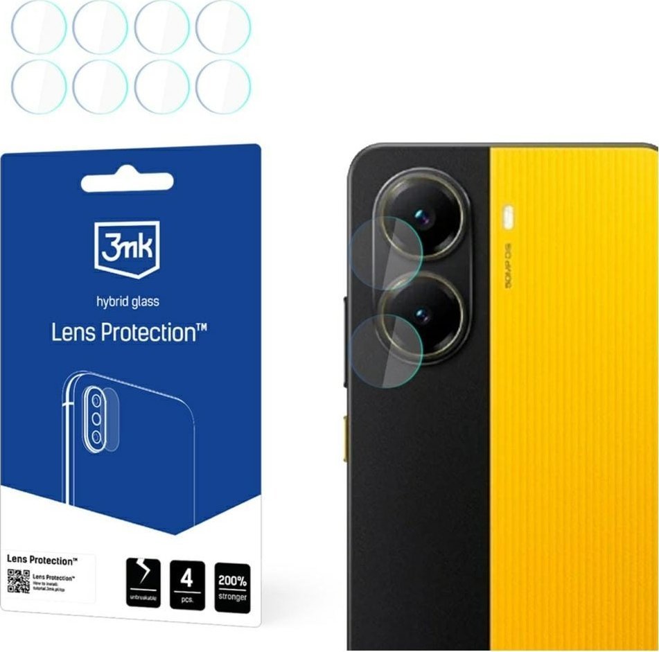 Ochrona na obiektyw aparatu 3MK Lens Protection do POCO X7 Pro