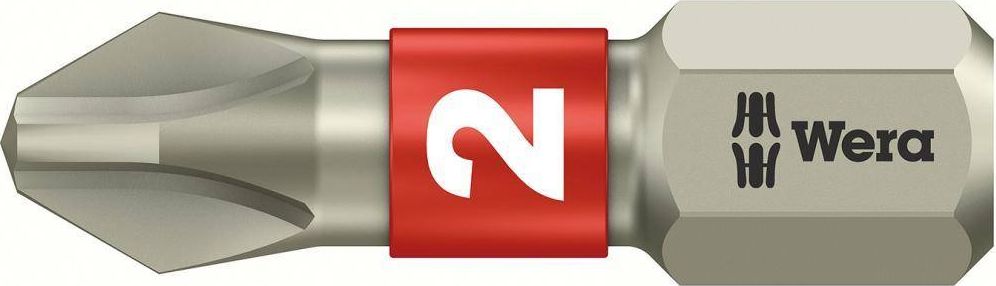 Wera Wera 071011 Bit Grot Nierdzewny INOX Końcówka PH2