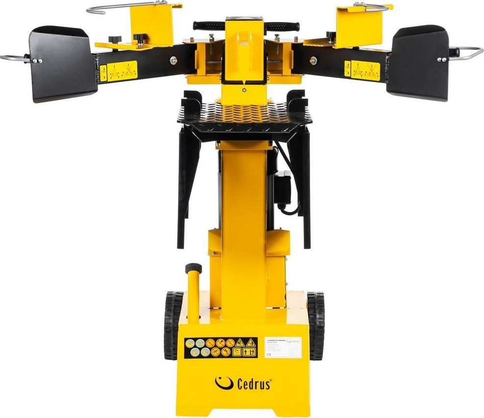 Cedrus Łuparka do drewna pionowa nacisk 8 ton LS07V