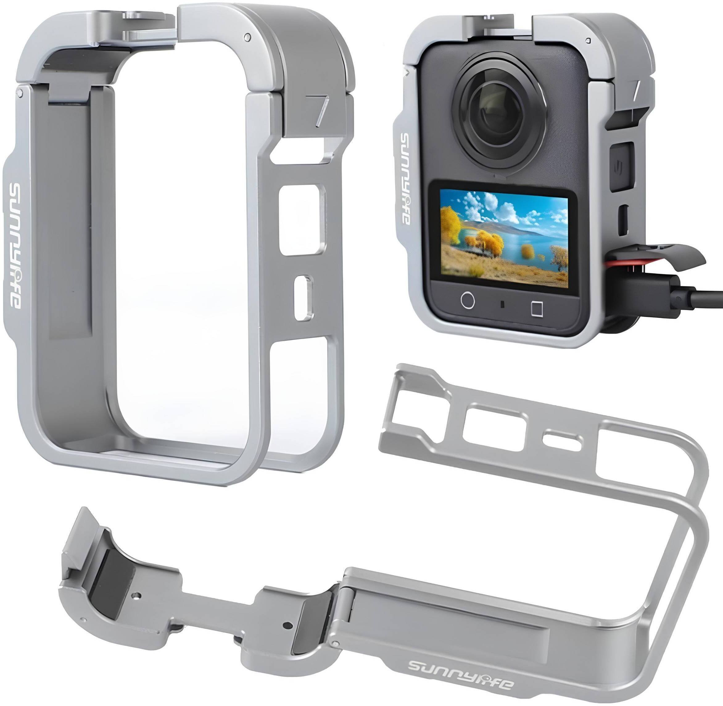 ALUMINIOWA OBUDOWA RAMA KLATKA WIELOFUNKCYJNA OCHRONNA DO KAMERY DJI OSMO 360