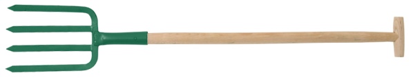 Vorel Widły ogrodowe 4-zębne z drewnianym trzonkiem T 120cm 35865