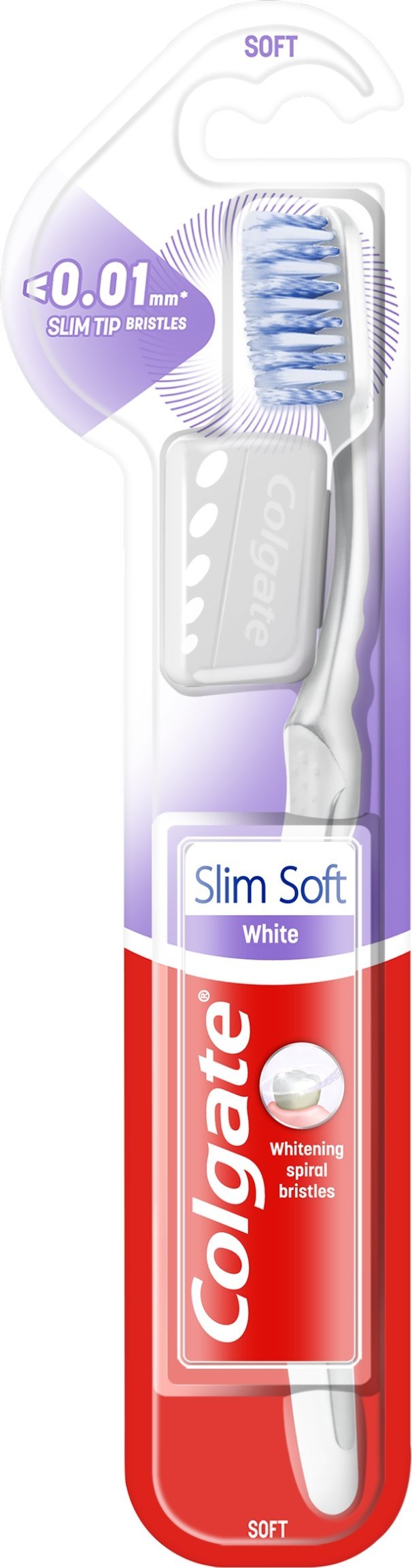 Colgate Szczoteczka do zębów slim soft white-soft