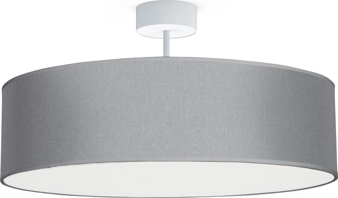 Lampa sufitowa Nowodvorski Szara lampa sufitowa Violet 7960 nowoczesna do sypialni nad łóżko
