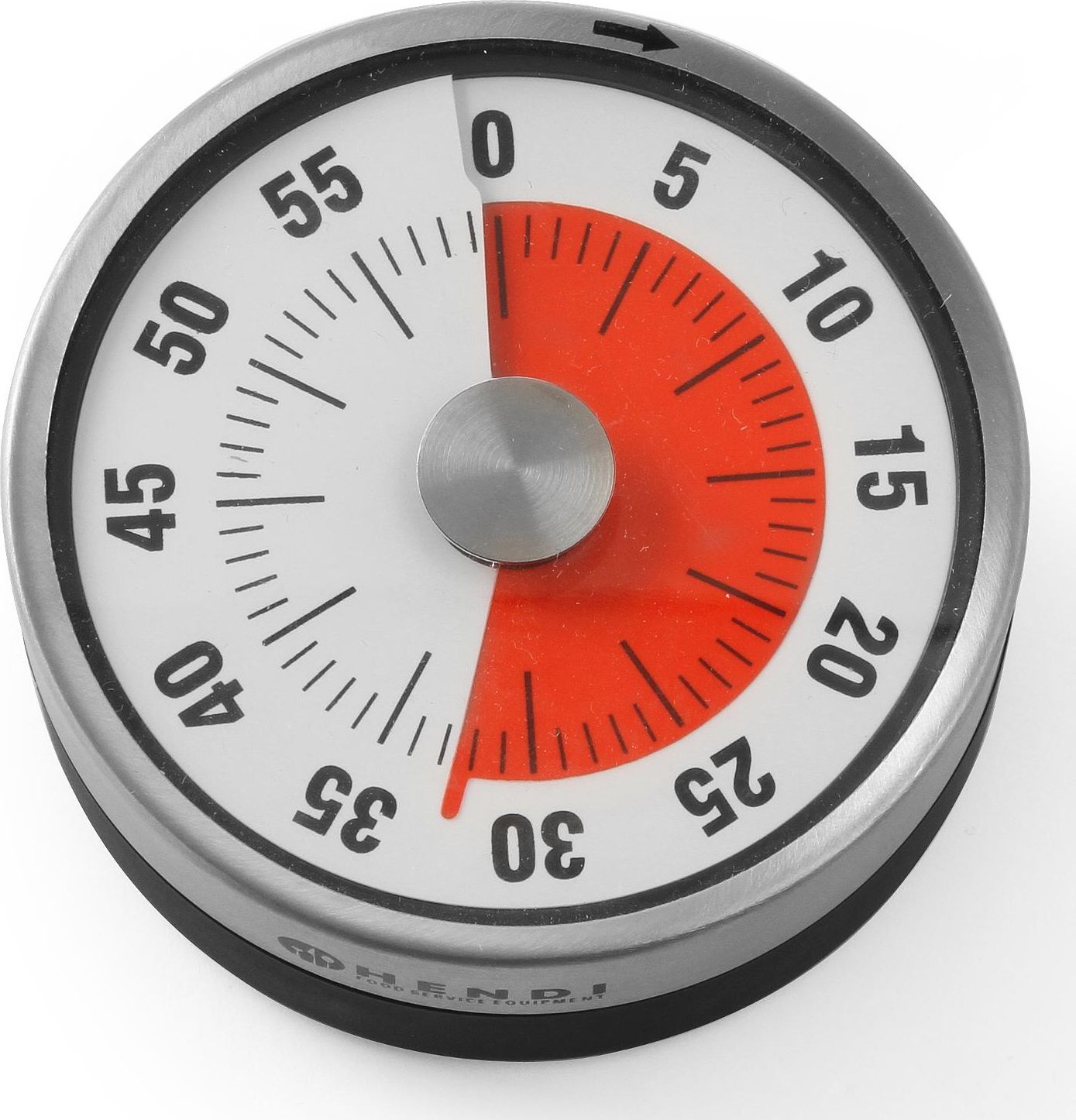 Minutnik Hendi mechaniczny srebrny (582015)