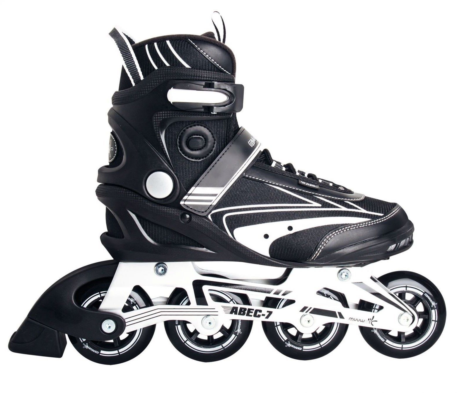 Special offer! Muuwmi roller skates size 44 black/white AU 444