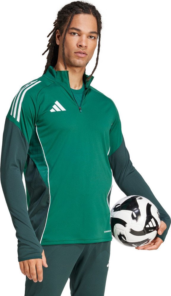 Bluza męska adidas Tiro 25 Competition Training Top zielona JI8938 M