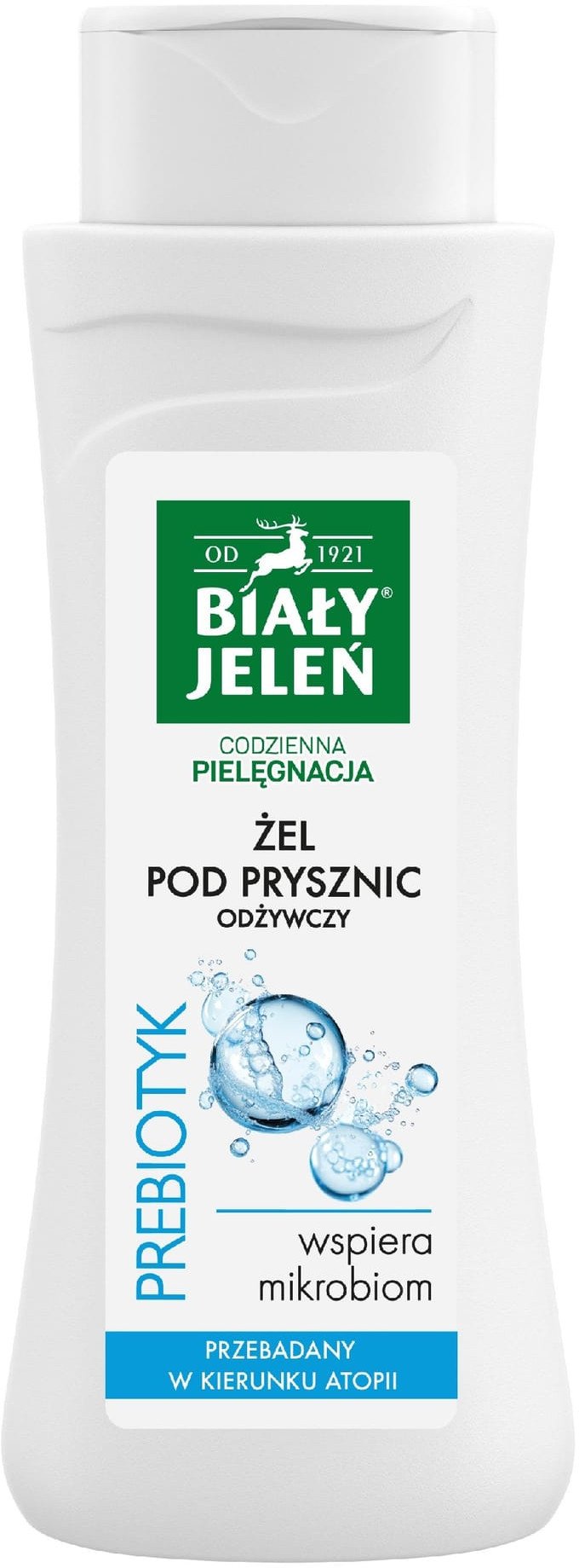 BIAŁY JELEŃ Codzienna Pielęgnacja Żel pod prysznic odżywczy - Prebiotyk 300 ml