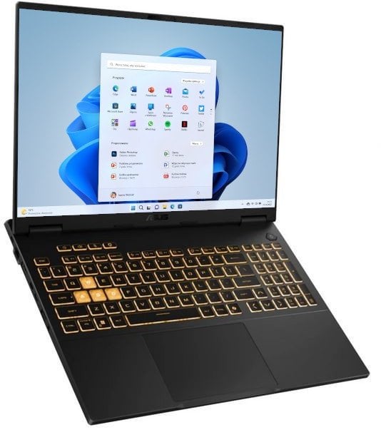 ASUS TUF Gaming F16 FX608JH-I5165W - i5-13450HX | 16" | 2,5k | 165Hz | 16GB | 512GB + 512GB | Win11H | RTX5050