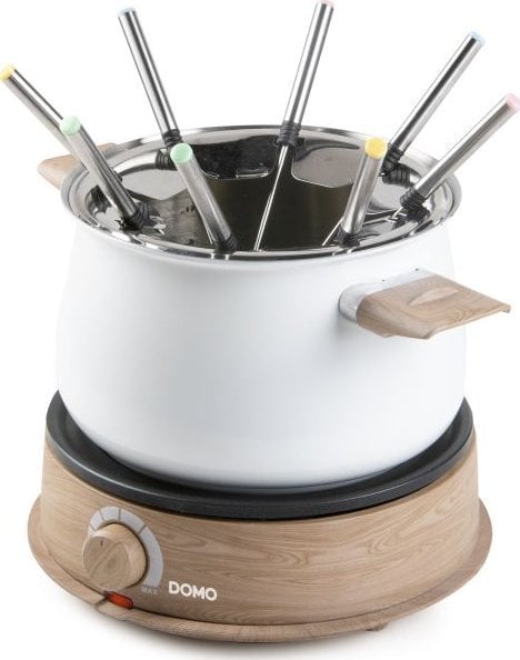 DOMO DO736F Fondue wood white, 1500W