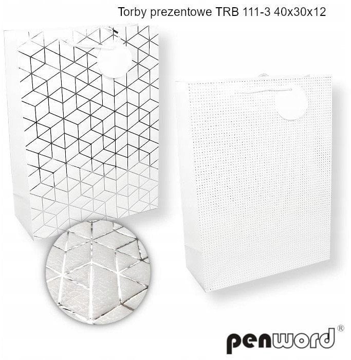 Torebka prezentowa 40x30x12cm MIX