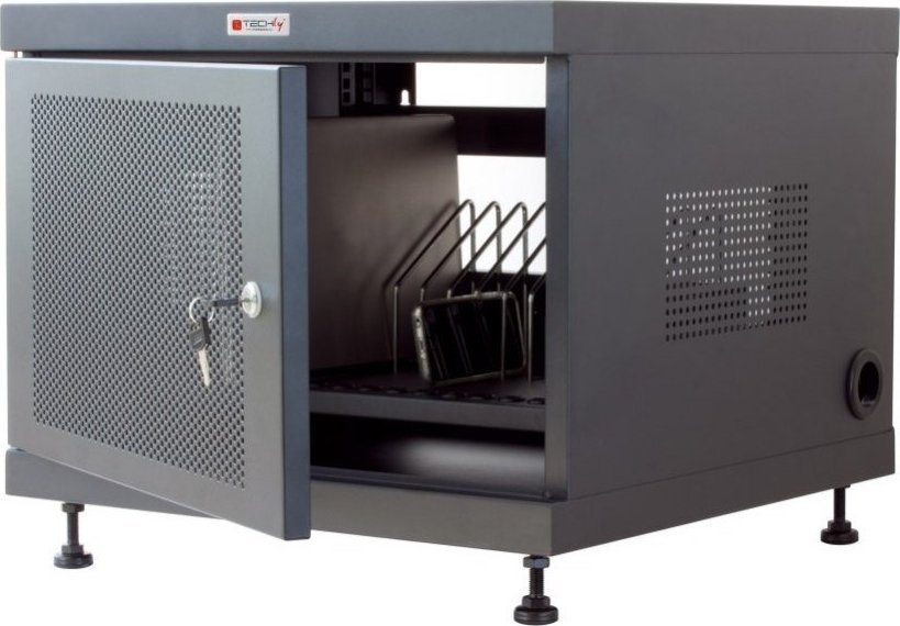 Techly Szafa do Ładowania 14 Tabletów 16 Gniazd AC