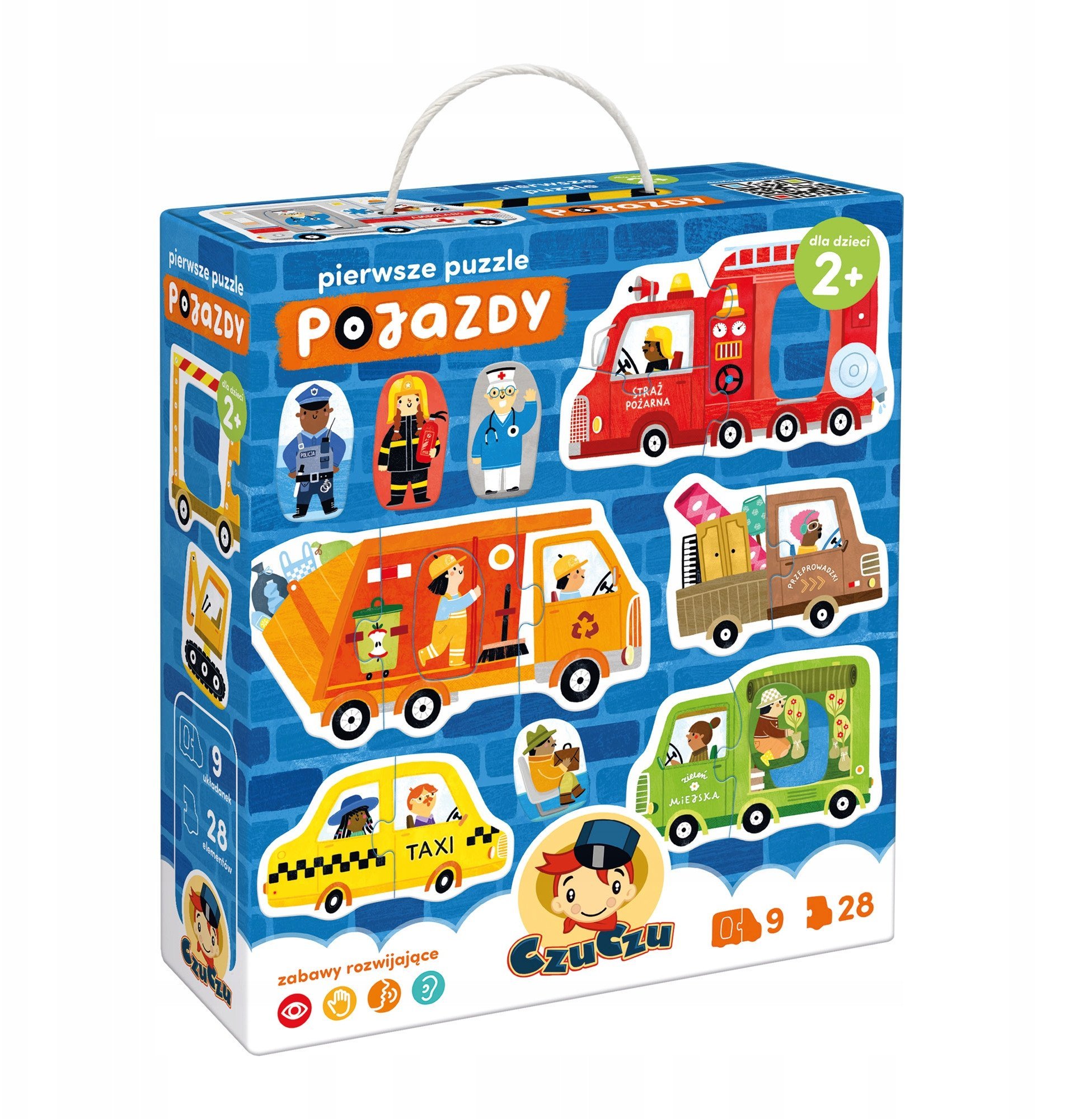 Układanka Pierwsze puzzle - Pojazdy